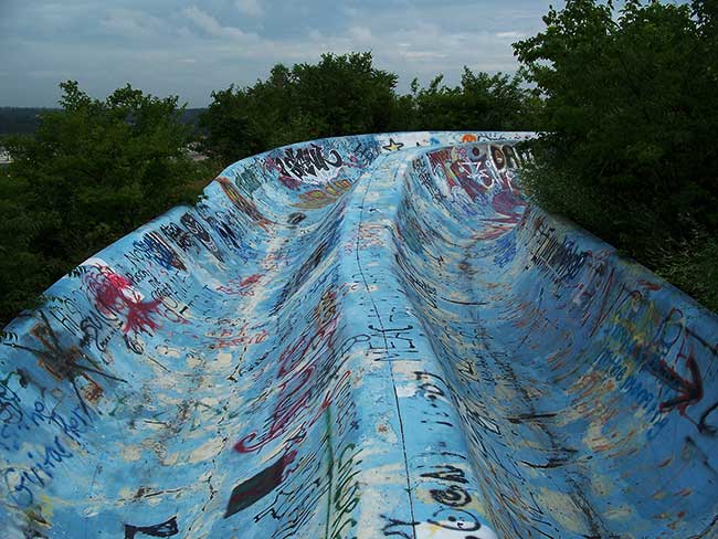 Wet Willys Defunct Waterslide, Fenton, Missouri
