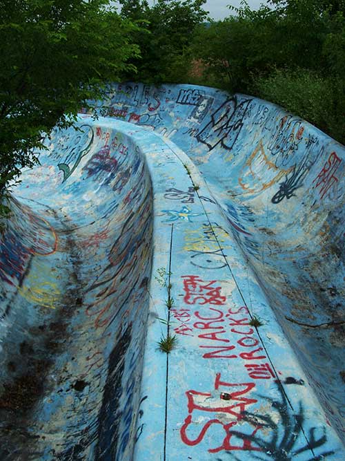 Wet Willys Defunct Waterslide, Fenton, Missouri