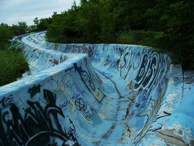 Wet Willys Defunct Waterslide, Fenton, Missouri
