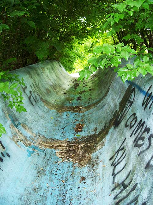 Wet Willys Defunct Waterslide, Fenton, Missouri