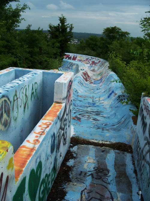 Wet Willys Defunct Waterslide, Fenton, Missouri