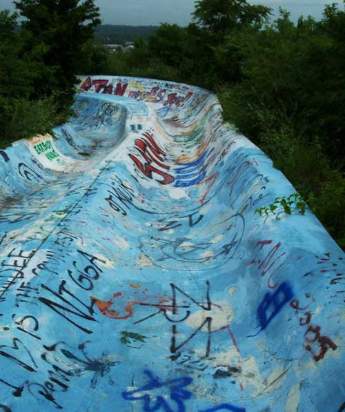 Wet Willys Defunct Waterslide, Fenton, Missouri