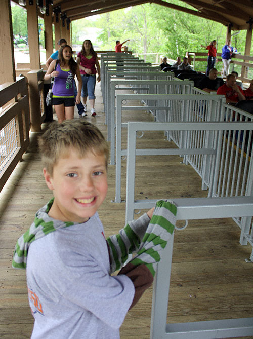 The Prowler Rollercoaster at World's Of Fun, Kansas City, Missouri