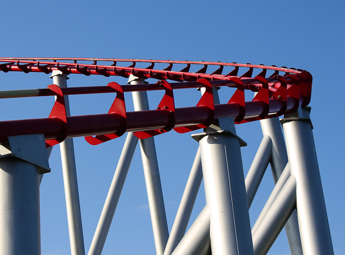 The Mamba Roller Coaster at Worlds of Fun, Kansas City, Missouri