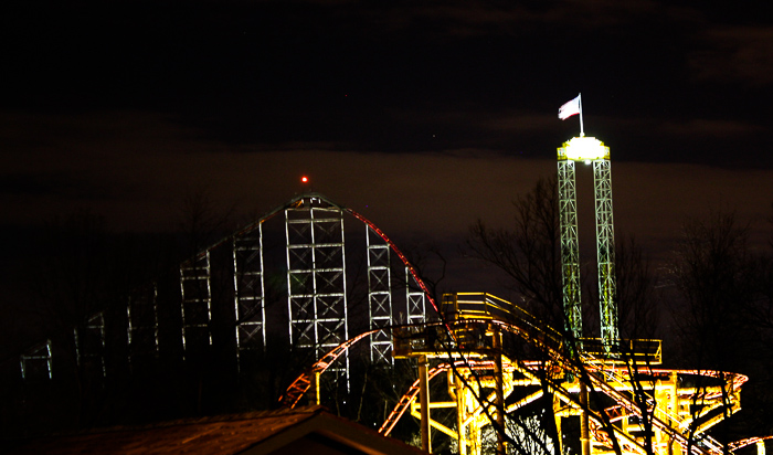 Mamba Roller Coaster at Worlds of Fun, Kansas City, Missouri