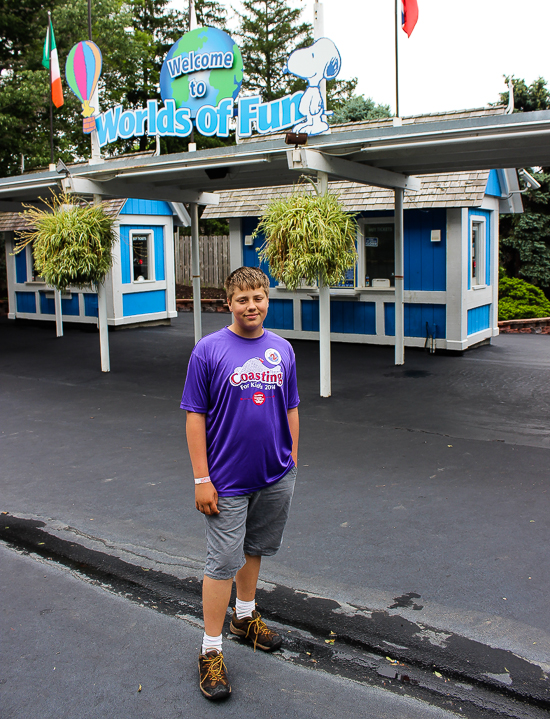 Coasting For Kids at Worlds of Fun, Kansas City, Missouri