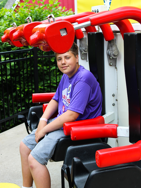 Coasting For Kids at Worlds of Fun, Kansas City, Missouri
