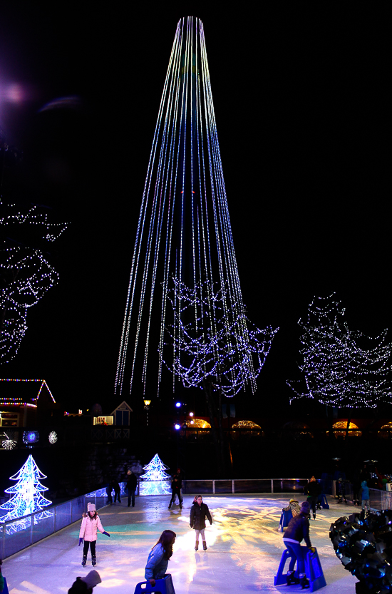 Winterfest at Worlds of Fun, Kansas City, Missouri