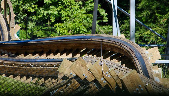 The Zambezi Zinger at Worlds of Fun, Kansas City, Missouri