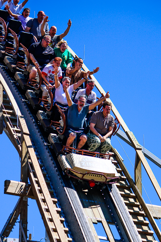 The Zambezi Zinger at Worlds of Fun, Kansas City, Missouri