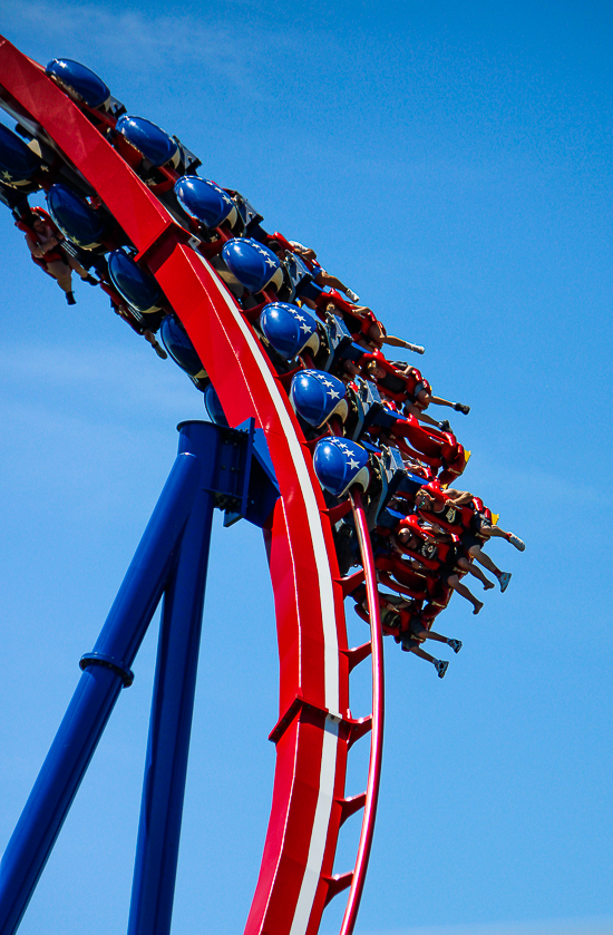 Patriot at ACE Around the World at Worlds of Fun, Kansas City, Missouri