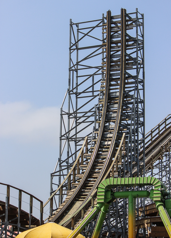 The Switchback Roller Coaster at ZDT's Amusement Park, Seguin, Texas