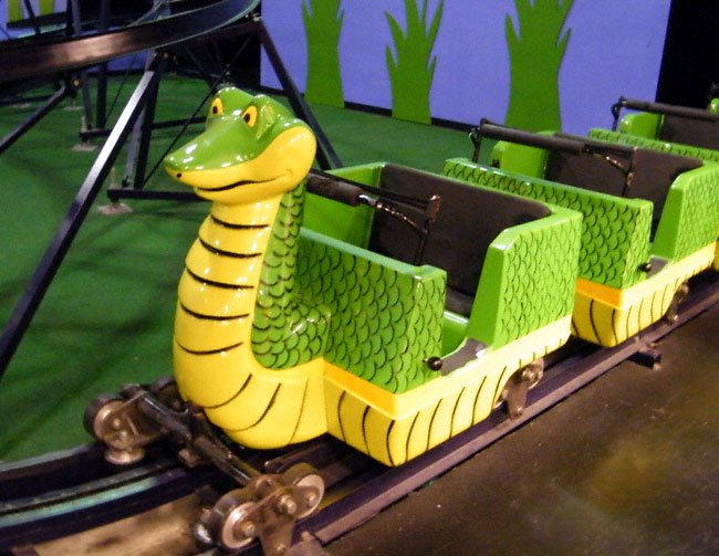 The Python Pit Roller Coaster at Zonkers Family Entertainment Center, Olathe, Kansas