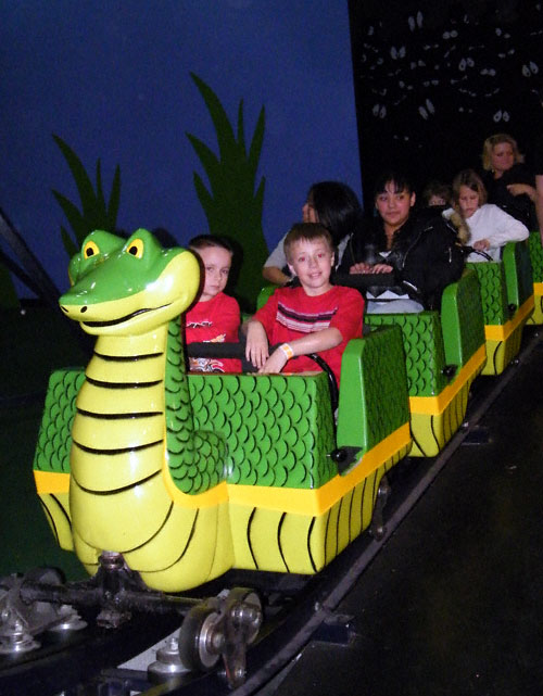 The Python Pit Roller Coaster at Zonkers Family Entertainment Center, Olathe, Kansas