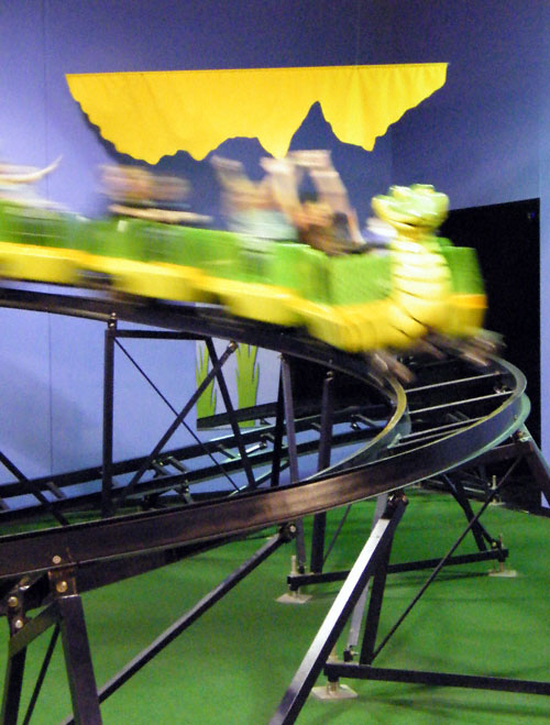 The Python Pit Roller Coaster at Zonkers Family Entertainment Center, Olathe, Kansas